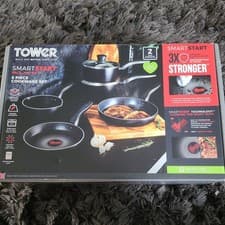 Image of Tower SmartStart Gourmet 5 Piece Non-Stick Cookware Set, T700314