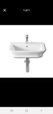 Image of Roca The Gap Basin Sink 1 Tap Hole Basin Only!