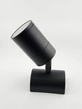 Image of Islay Adjustable Outdoor Spotlight Black Wall Light IP44 – GU10 LED Compatible