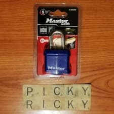 Image of Master Lock 312EURD Weather Tough 40mm Padlock Blue - New/Sealed