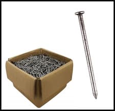 Image of TIMco Bright Steel Round Wire Nails Various Sizes 25kg Boxes