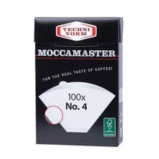 Image of 8712072850224 Moccamaster paper filters # 4 Moccamaster
