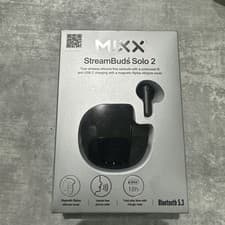 Image of Mixx StreamBuds Solo 2 Black True Wireless Earbuds