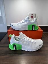 Image of Nike Free Metcon 6 Gym Training Shoes White Green Strike UK 7.5 - FJ7127-107