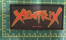 Image of Xentrix Standard Logo Woven Sew On Patch Officially Licensed