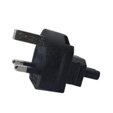 Image of UK to C7 Conversion Plug 13 250V UK Plug Male to IEC320 C7 Female for Laptop