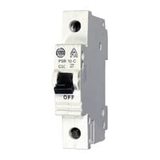 Image of Wylex 32A MCB Single Pole C Curve 10kA Miniature Circuit Breaker PSB32C