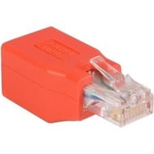 Image of Startech Crossover Adapter Rj-45 M Rj-45 F Gigabit  Cat 6  Red Convert A Cat 6 E