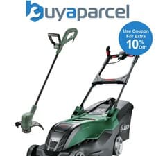 Image of Bosch Lawnmower AdvancedRotak 44-750 44cm Electric Mower & Grass Line Trimmer