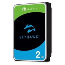 Image of Seagate 2Tb Skyhawk Surveillance +Rescue 3.5" Hard Drive ST2000VX017 Sata 6Gb/S/