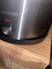 Image of Daewoo 6.5L Stainless Steel Electric Slow Cooker with 3 Heat Settings