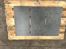 Image of 300x600mm Grey Matt Porcelain Tile SAMPLE Stone Effect Wall & Floor Bathroom