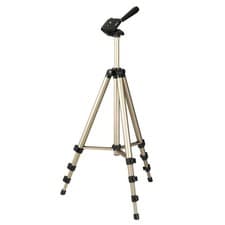 Image of Hama Star 700 Tripod 3-Way Head, Photo Tripod, H: 42.5-125cm, for SLR and System