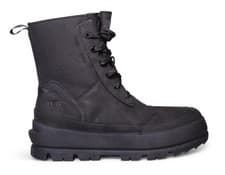 Image of UGG Lug Platform Lace-up Black Combat Boots Waterproof Women’s New Size 8.5