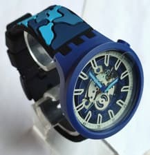 Image of Swatch Big Bold SB01N102 Iswatch Blue - New
