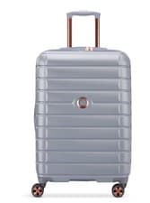 Image of CLOSEOUT! Delsey Shadow 5.0 Expandable Cabin / Carry-On Luggage- Platinum colour