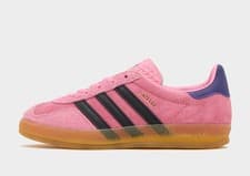 Image of Adidas Originals Gazelle Indoor ® ( Women All Sizes: UK 3 - 7 ) Pink / Black