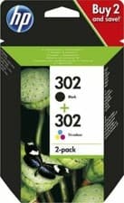 Image of Genuine HP 302 / HP 302XL Ink Cartridges Black /Colour for Envy 4520 Printer Lot