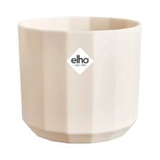 Image of Elho Facet Round Pot - Recyclable Houseplant Pot