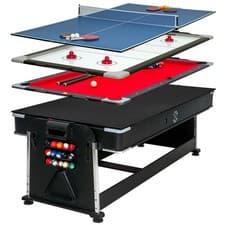 Image of Sure Shot 7ft 4-in-1 Multi Games Table