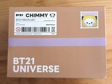 Image of [Line] Authentic BT21 Big &Tiny minini Plush buddy Chimmy (UK seller)
