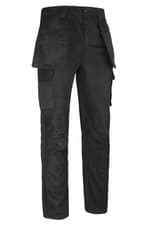 Image of Beeswift Burgos Stretch Ripstop Holster Work Trousers Black Size 30R