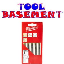 Image of Milwaukee 4932346079 - 5 Pack Jigsaw Blades T101BR