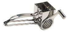 Image of Masterclass Deluxe Stainless Steel Rotary Cheese Grater