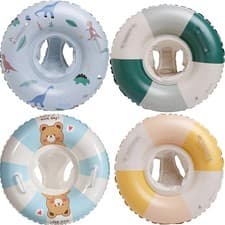 Image of Pool Float Inflatable Swimming Seat Ring Swim Accessory Swim Ring Tube For Water