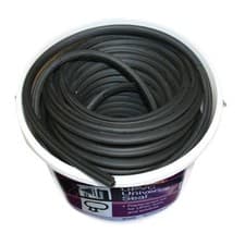 Image of Stormguard Replacement Window & Door Bubble Gasket UPVC Seal Black 20 meters