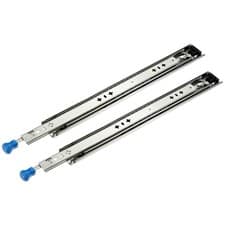 Image of 1 Pair Heavy Duty Drawer Slides, 18 Inch Drawer Slides with Lock 249lb