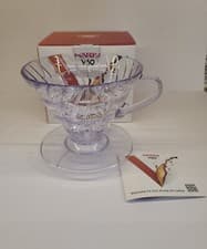 Image of Hario V60 VDR-02-T Plastic Coffee Dripper Transparent Size 02 For 1-4 Cups