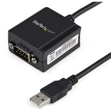 Image of StarTech.com USB to Serial Adapter - 1 port - USB Powered - FTDI USB UART Chip -