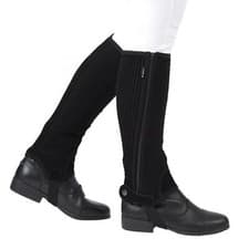Image of Dublin Easy-Care Half Chaps II - Black