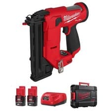 Image of Milwaukee M12FCN18GS-202X 12V FUEL Brushless 18Ga Brad Nailer Kit 2X 2.0Ah*