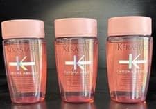 Image of Kerastase Chroma Absolu Bain Chroma Respect Shampoo 80ml X 3. Free Shipping