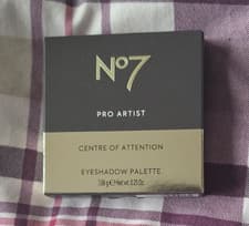 Image of Boots No7 Pro Artist Eyeshadow Palette Centre of Attention 4 Shades NEW