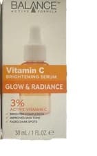 Image of Balance Active Formula Vitamin C Brightening Serum 30ml GLOW & RADIANCE