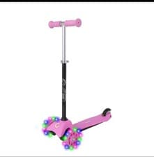 Image of Evo Light Up Scooter 2+ Pink 3 Wheeled Kids