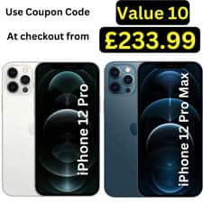 Image of Apple iPhone 12 Pro Max | 12 Pro 128GB 256GB 512GB Unlocked iOS Smartphone - A++