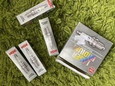 Image of GENUINE NGK ILKAR7B11 4912 Laser Iridium Spark Plug 4x