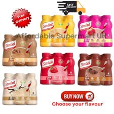 Image of SlimFast Ready to Drink Shakes Meal Replacement Shake for Weight Loss 6 x 325 ML