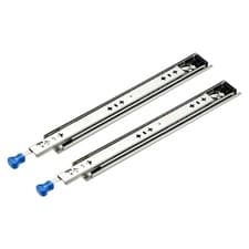 Image of 1 Pair Heavy Duty Drawer Slides, 16 Inch Drawer Slides with Lock 249lb