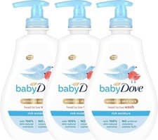 Image of Baby Dove Rich Moisture Head to Toe Wash - Gentle  Nourishing Hair and Body W...
