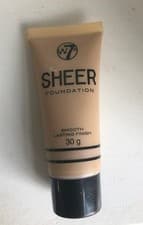 Image of W7 Sheer Foundation - Smooth Lasting Finish - Natural Beige