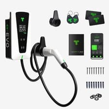 Image of techtron® EV7 EVO Single Phase 7.4kW Type 2 Smart Home EV Charger WiFi Bluetooth