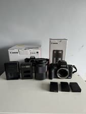 Image of Canon EOS M50 24.1 MP Digital Camera - Black (Kit with EF-M 15-45mm F/3.5-5.6 IS