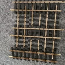 Image of Brand new  6 x LGB Code 10000. 300mm long Straight Brass Tracks. 