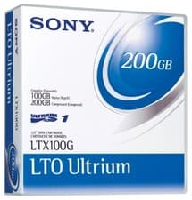 Image of Sony LTO1 or Sony LTO Ultrium 1 Data Cartridge