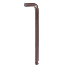 Image of Ball End Hex Key Wrench 17mm S2 L-Shape Extra Long Arm Metric Wrenches, Red